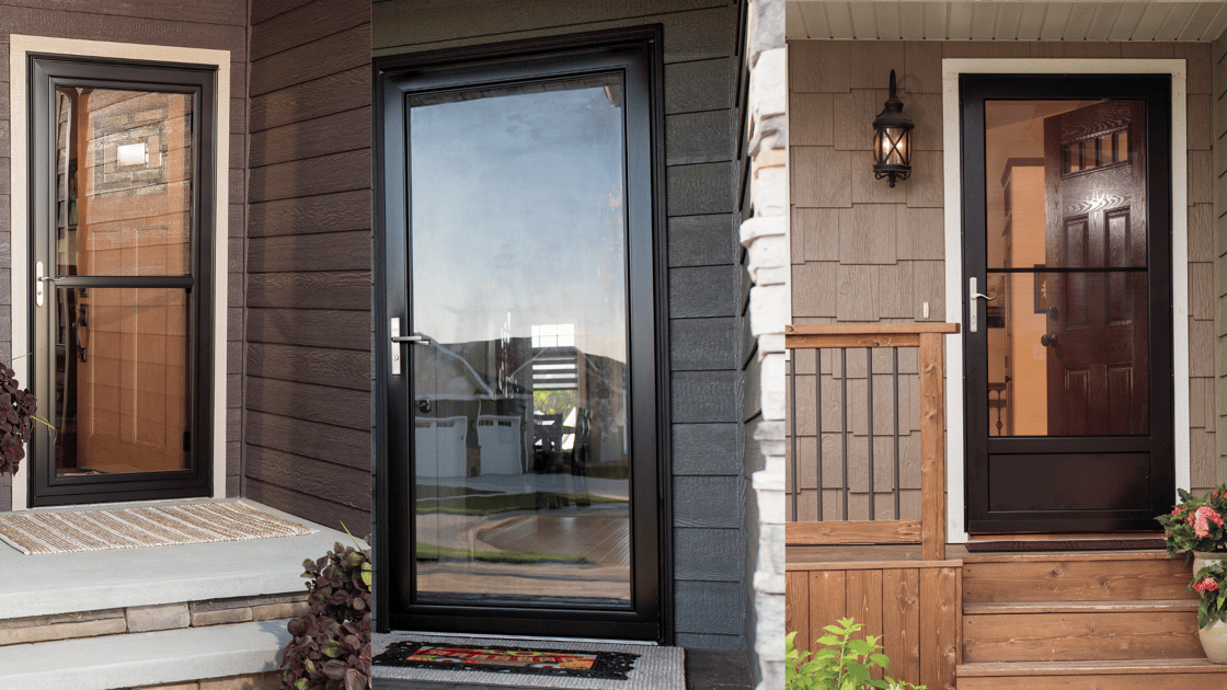 Black Storm Door Storm Doors